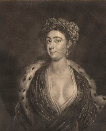 Amalie Sophie Marianne von Wendt vers 1740